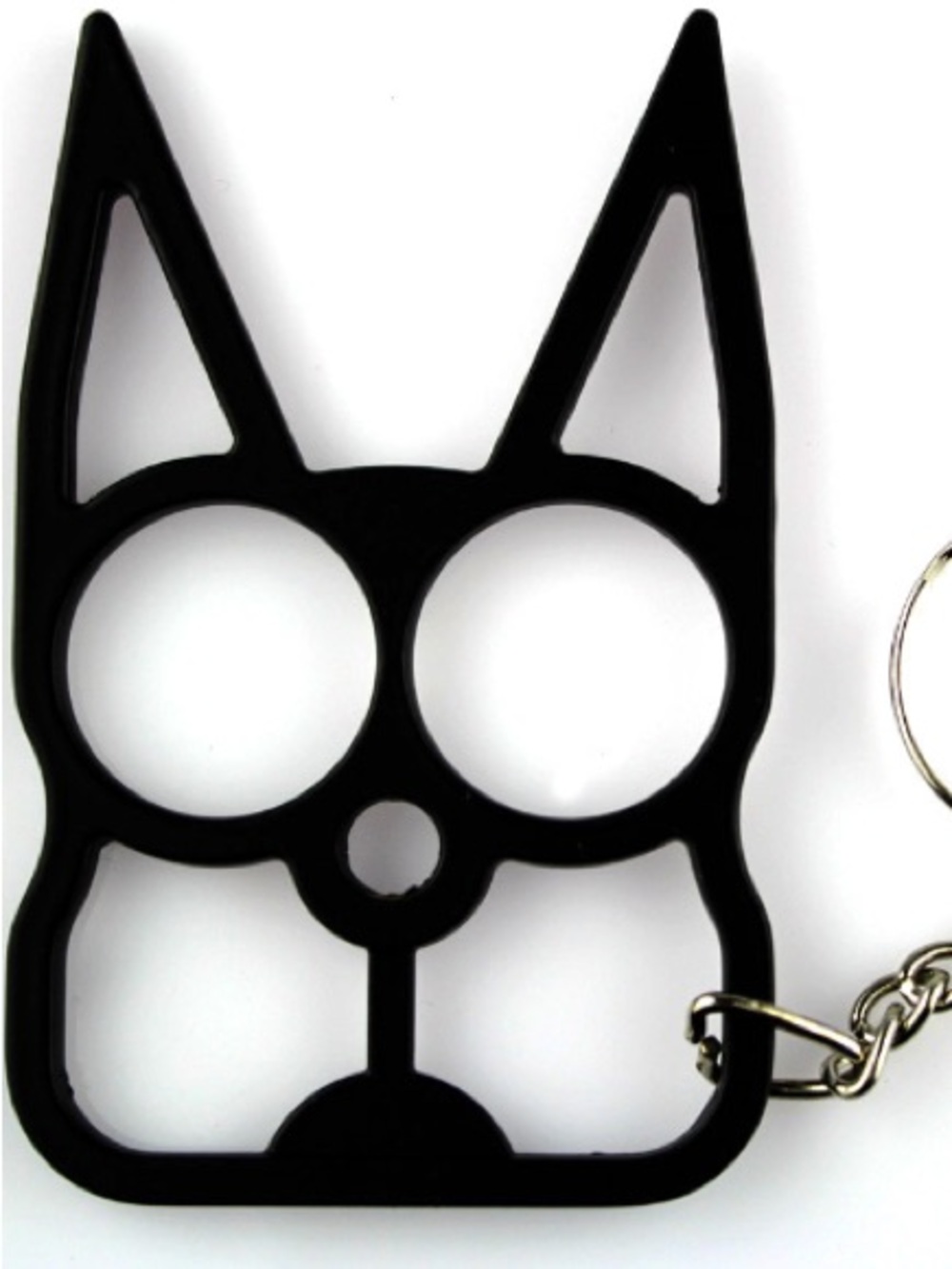 Black Cat Keychain Self-Defense Tool by
